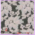 Plain and simple style battenburg lace fabric for clothes